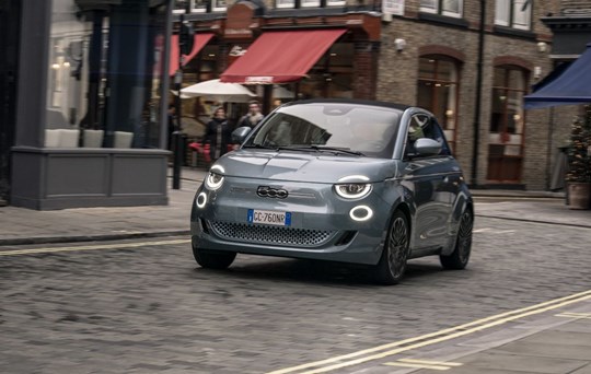 New All-Electric Fiat 500 Is Soft Top of Choice at What Car? Car of the Year Awards 2021