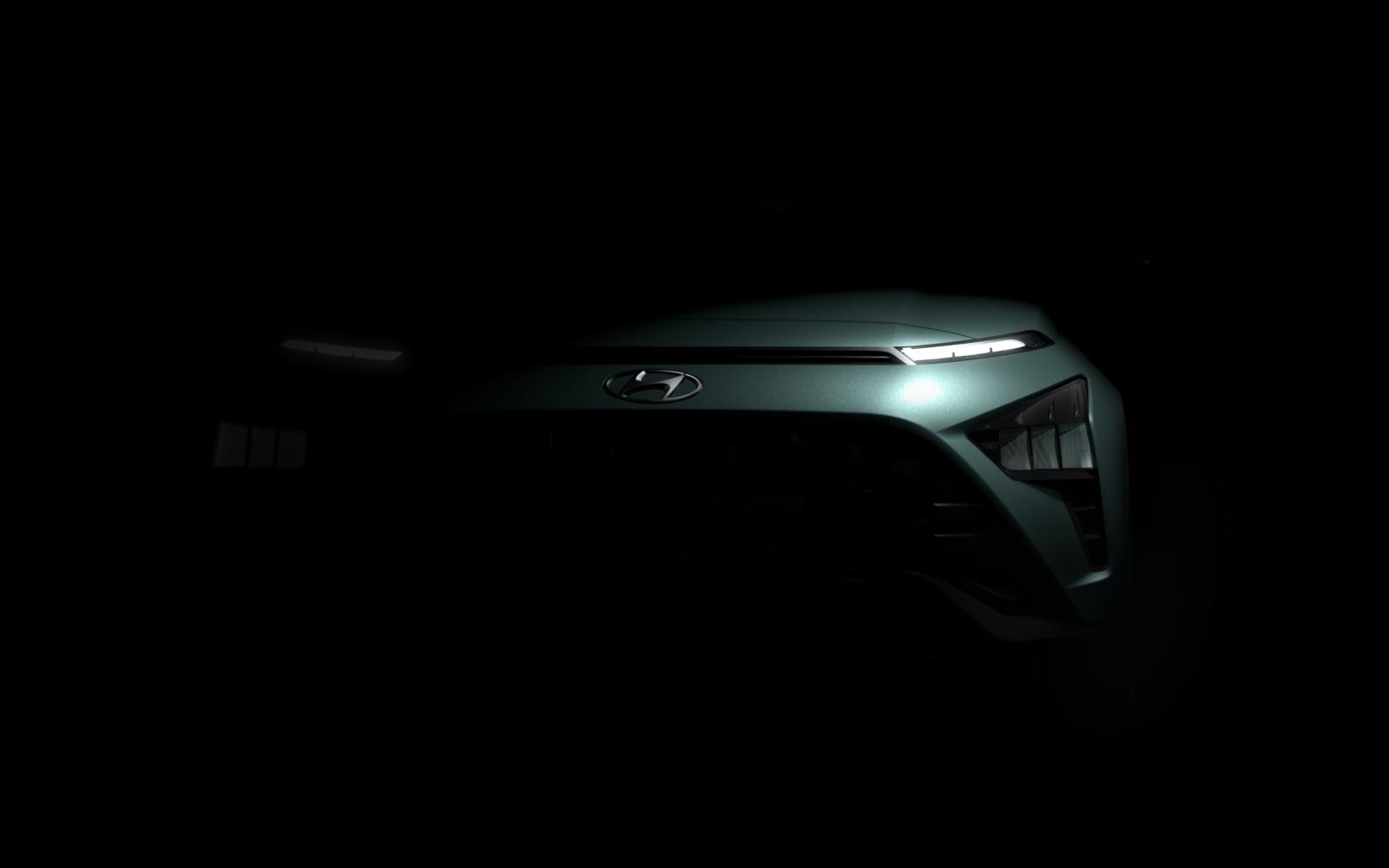Hyundai Motor teases distinctive design of all-new crossover SUV Bayon