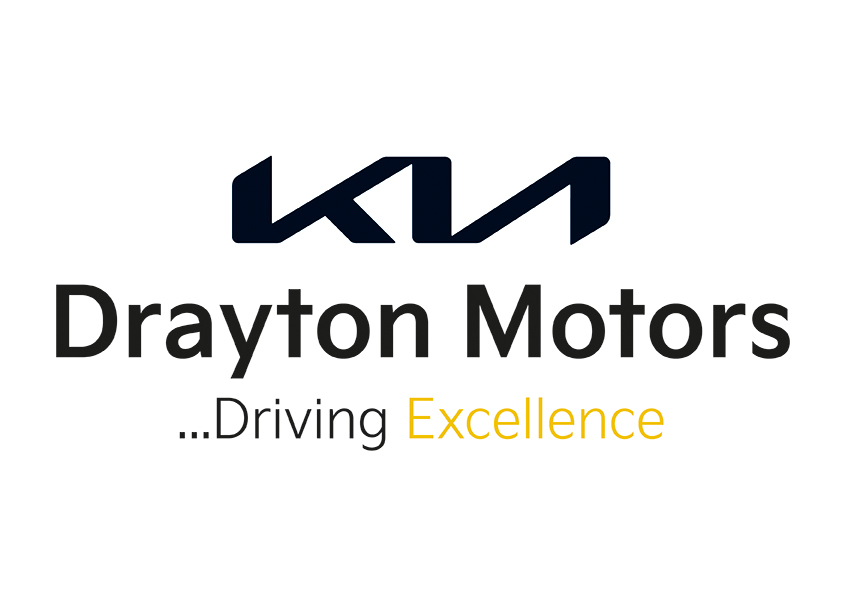 Drayton Motors Kia logo launch Drayton Motors