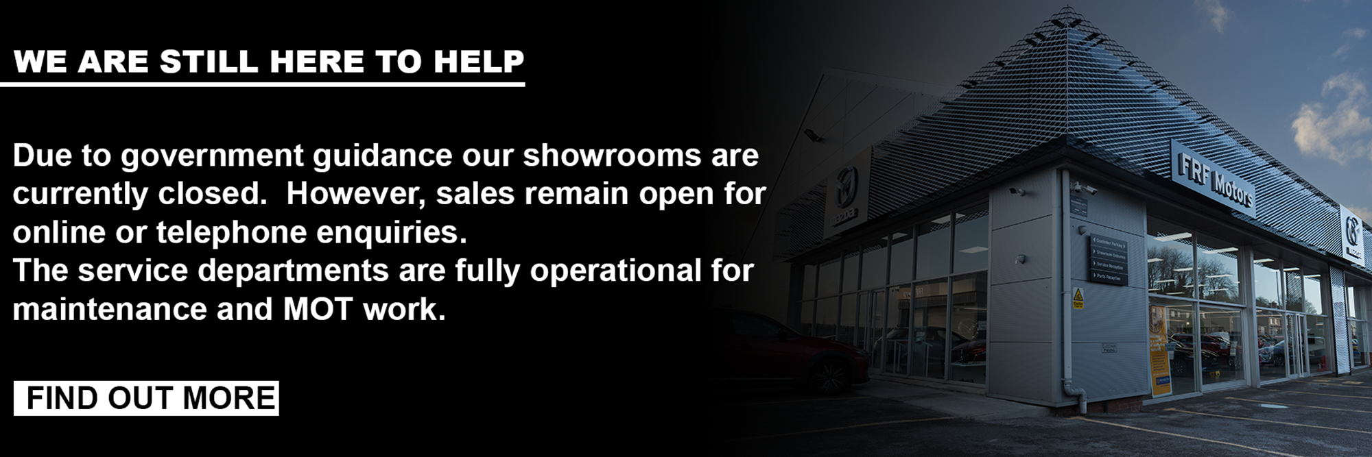 Mazda, New, Used Car Dealerships Swansea FRF Motors Mazda