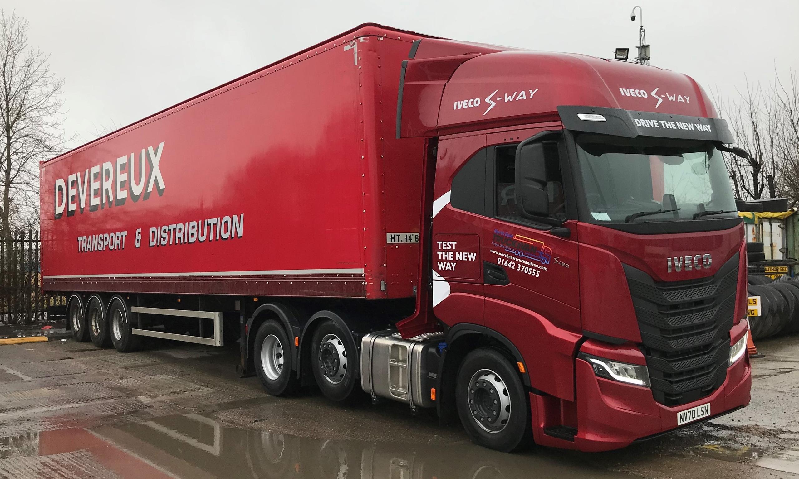 North East Truck and Van demonstrator joins the fleet of a leading haulier