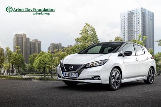 Nissan and the Arbor Day Foundation join forces to plant 20,000 trees in Europe in celebration of 10 years of Nissan LEA