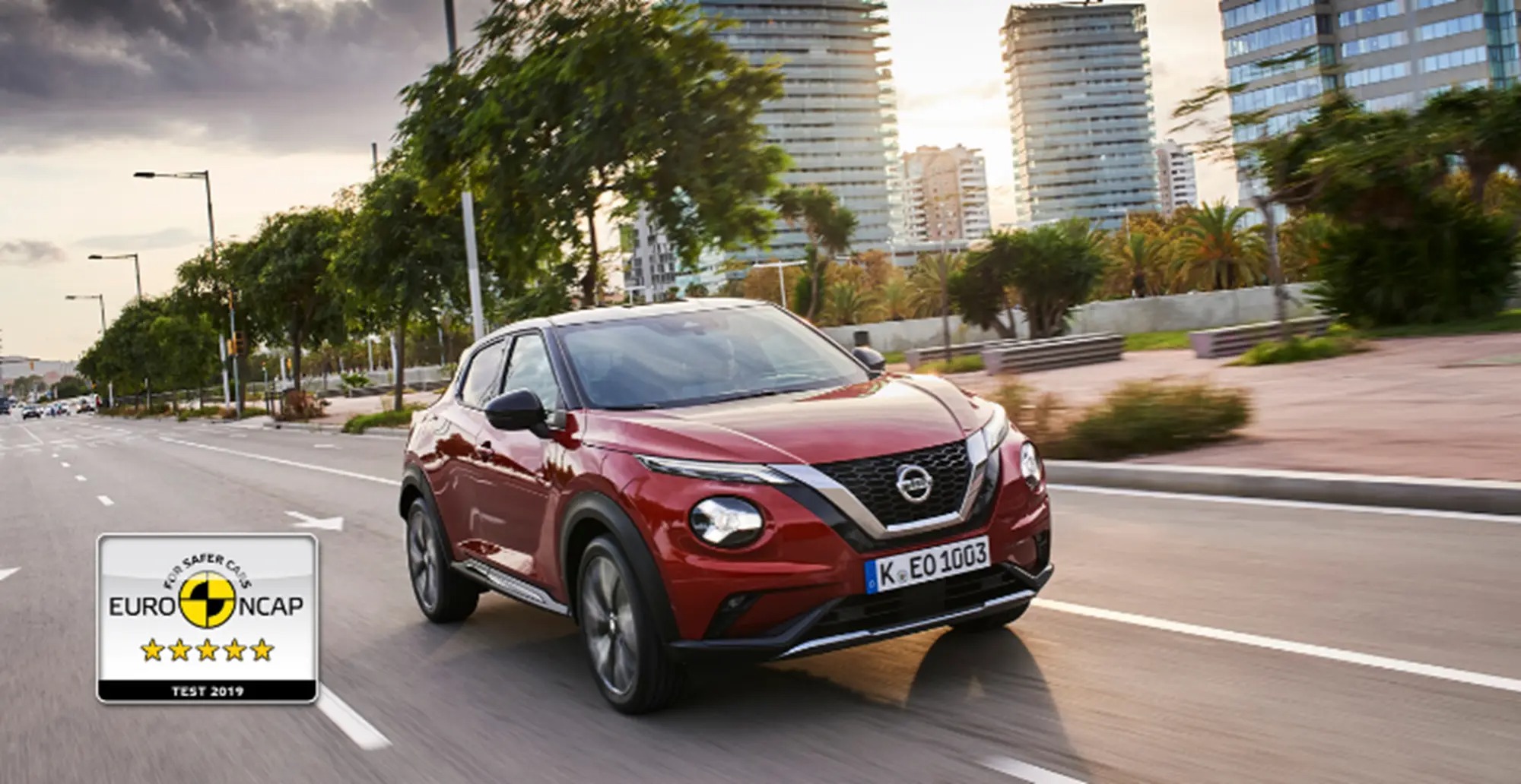 THE NEXT GENERATION NISSAN JUKE AWARDED A FULL 5 STAR SAFETY RATING BY EURO NCAP