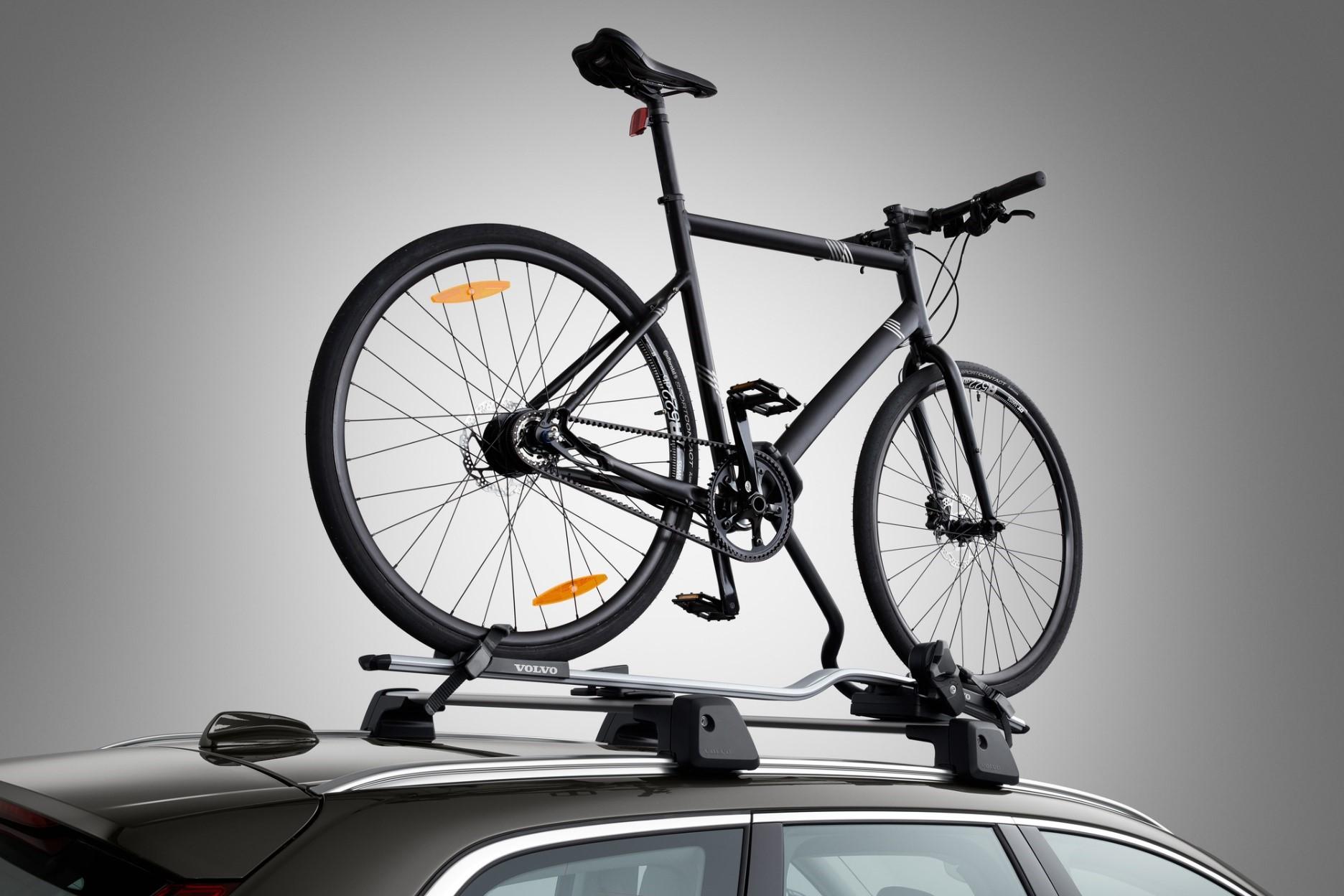 volvo tow bar bike rack