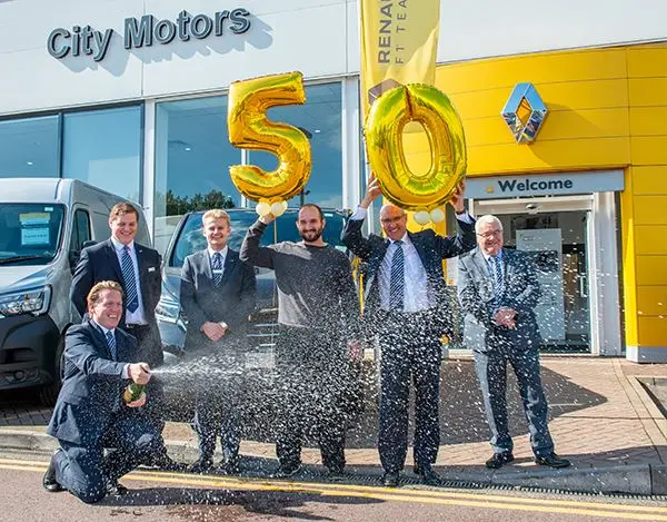 City Motors Celebrates 50 years. Bristol, South West Carco Group