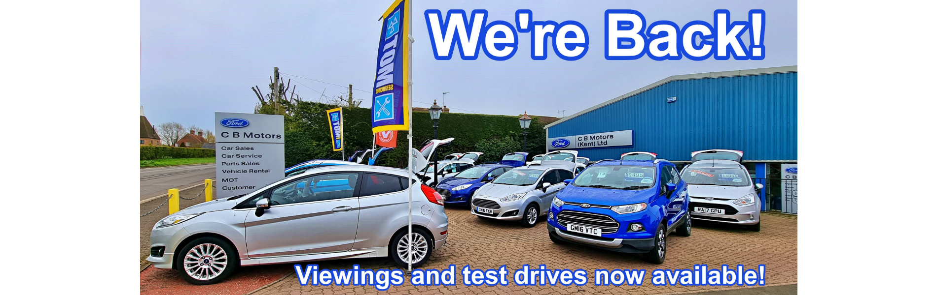 Ford Used Cars for Sale Service, Parts, MOT Tenterden, Kent C B
