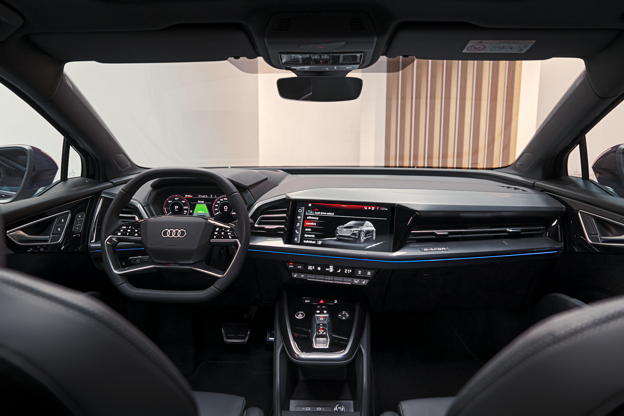 Audi Q4 e-tron cabin interior