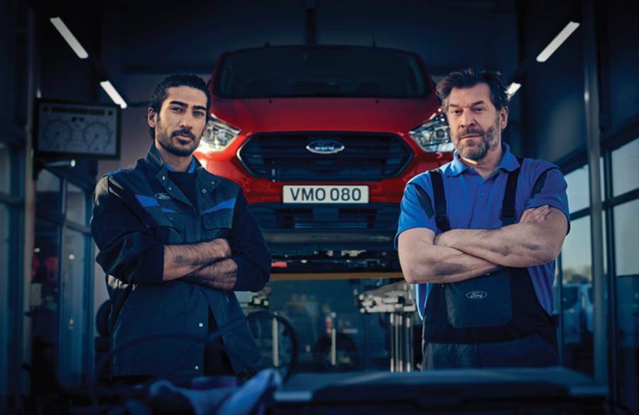 What is done in a car service?