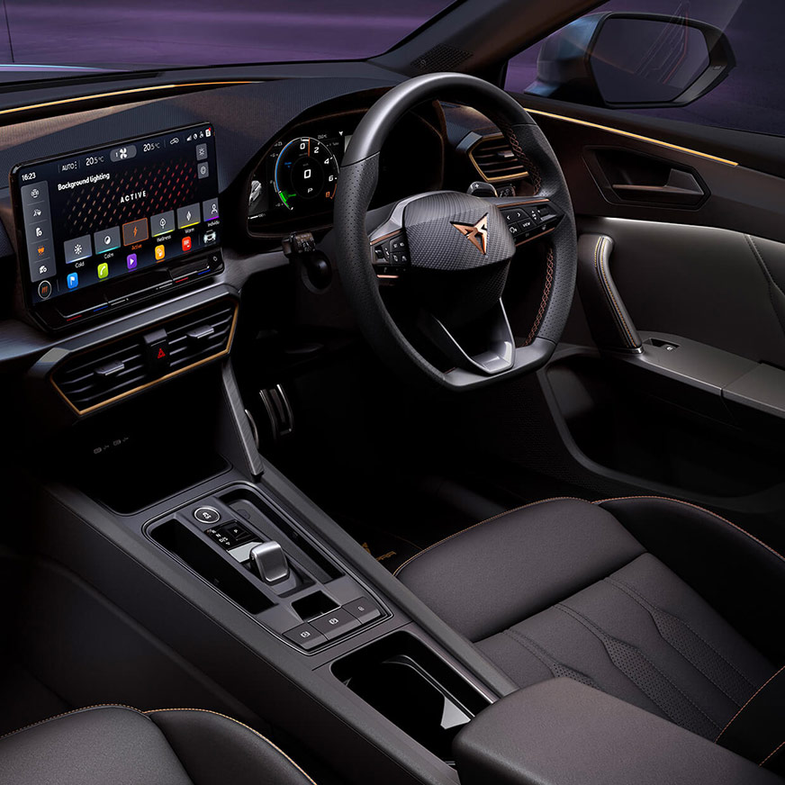 Cupra Leon Interior Cabin