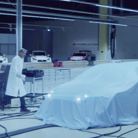 Hyundai Motorsport teases electric race car debut at IAA 2019