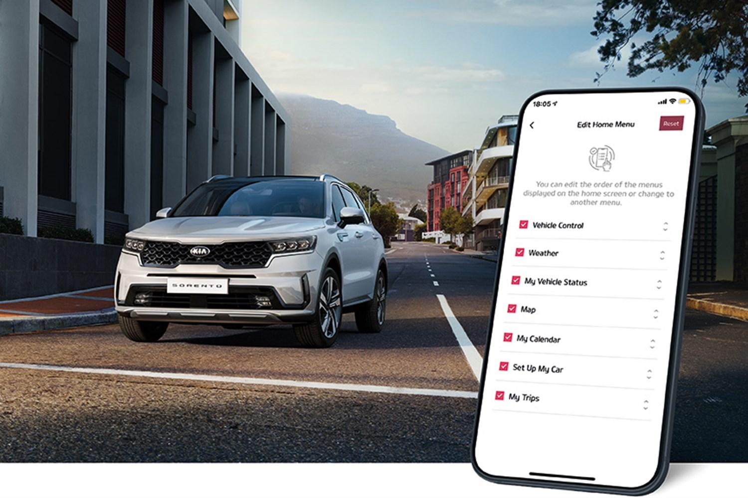 KIA'S UVO CONNECT APP ENHANCED WITH IMPROVED USER INTERFACE AND UPDATED