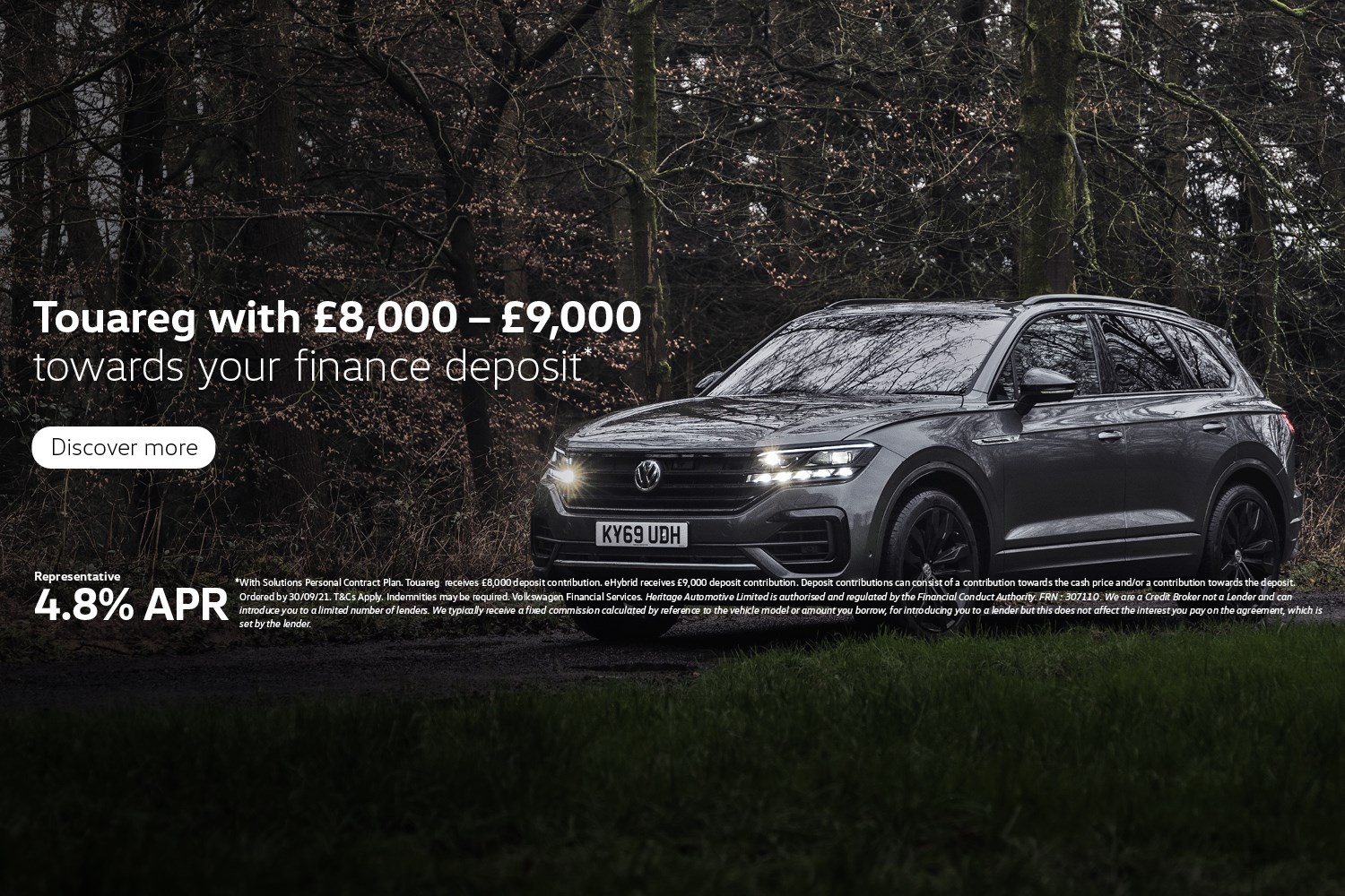 Volkswagen Touareg Offer | South West | Heritage Volkswagen