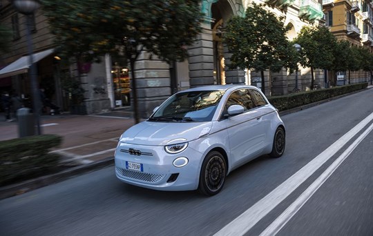 NEW 500 RECEIVES A 5-STAR RATING AND TOP MARKS FROM GREEN NCAP