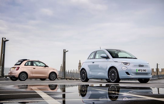 NEW FIAT 500 AWARDED BEST ELECTRIC CAR AT THE INAUGURAL MARIE CLAIRE UK SUSTAINABILITY AWARDS