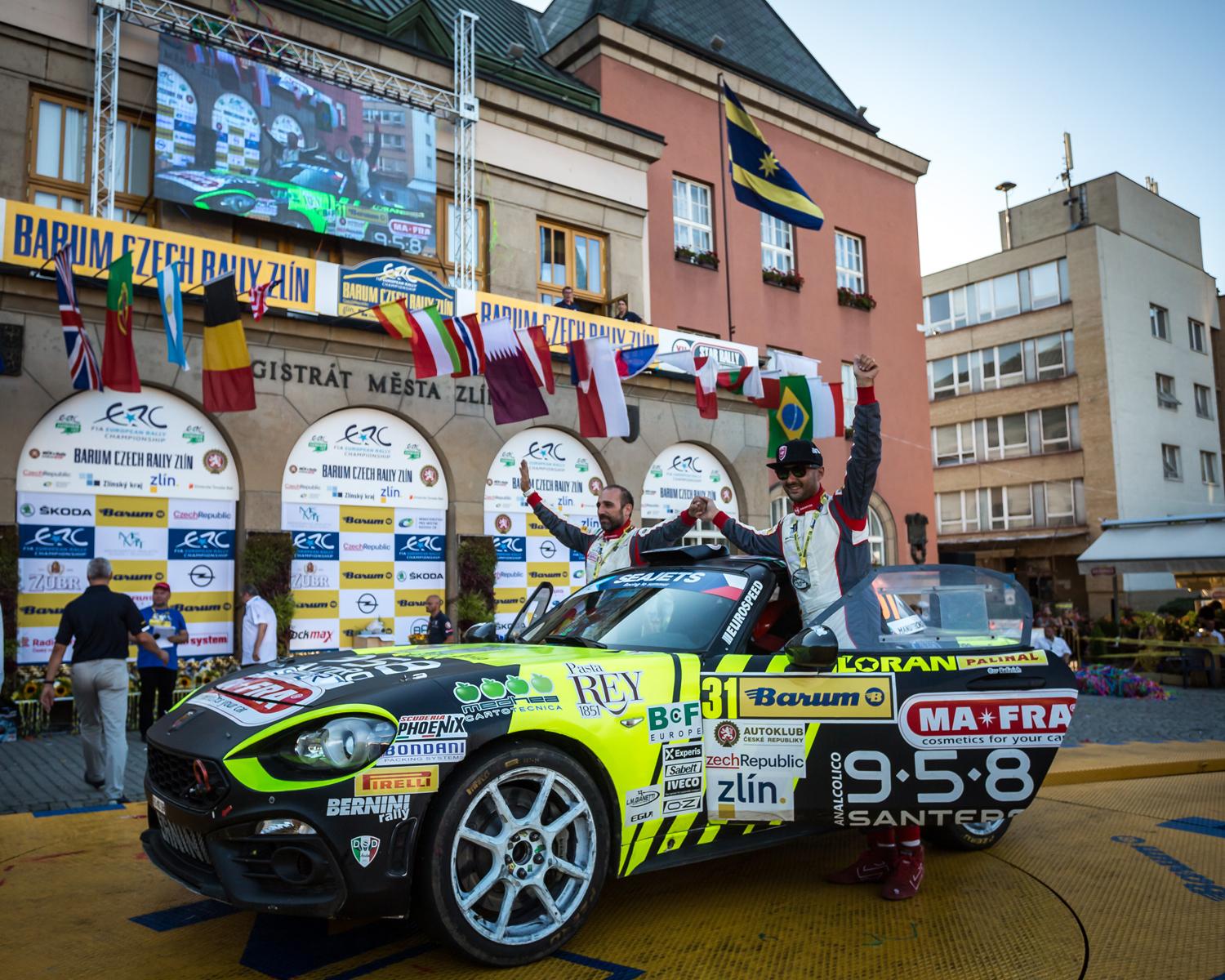 Abarth 124 Wins Again at Czech Republic Rally
