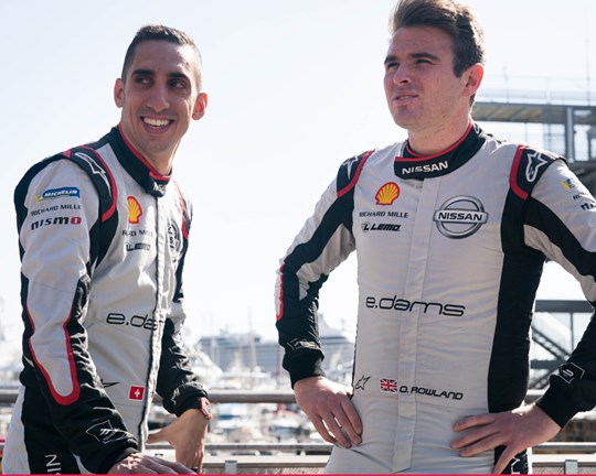Nissan e.dams’ record-setting drivers to return for new Formula E season