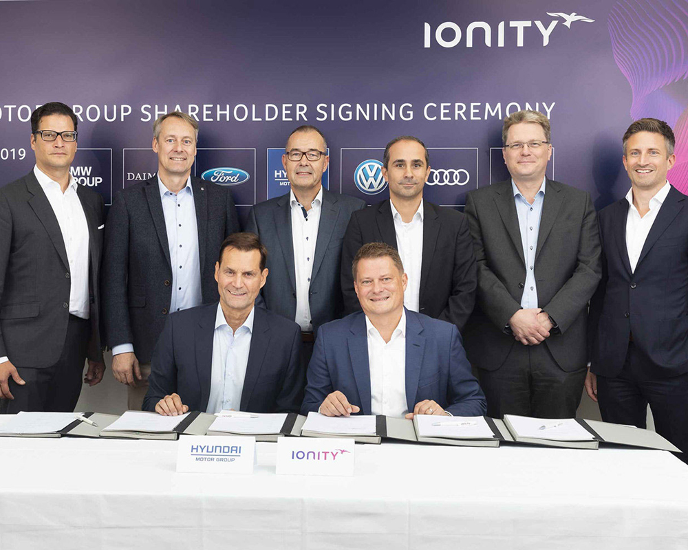 Hyundai Motor Invests in IONITY High-Power EV Charging Network