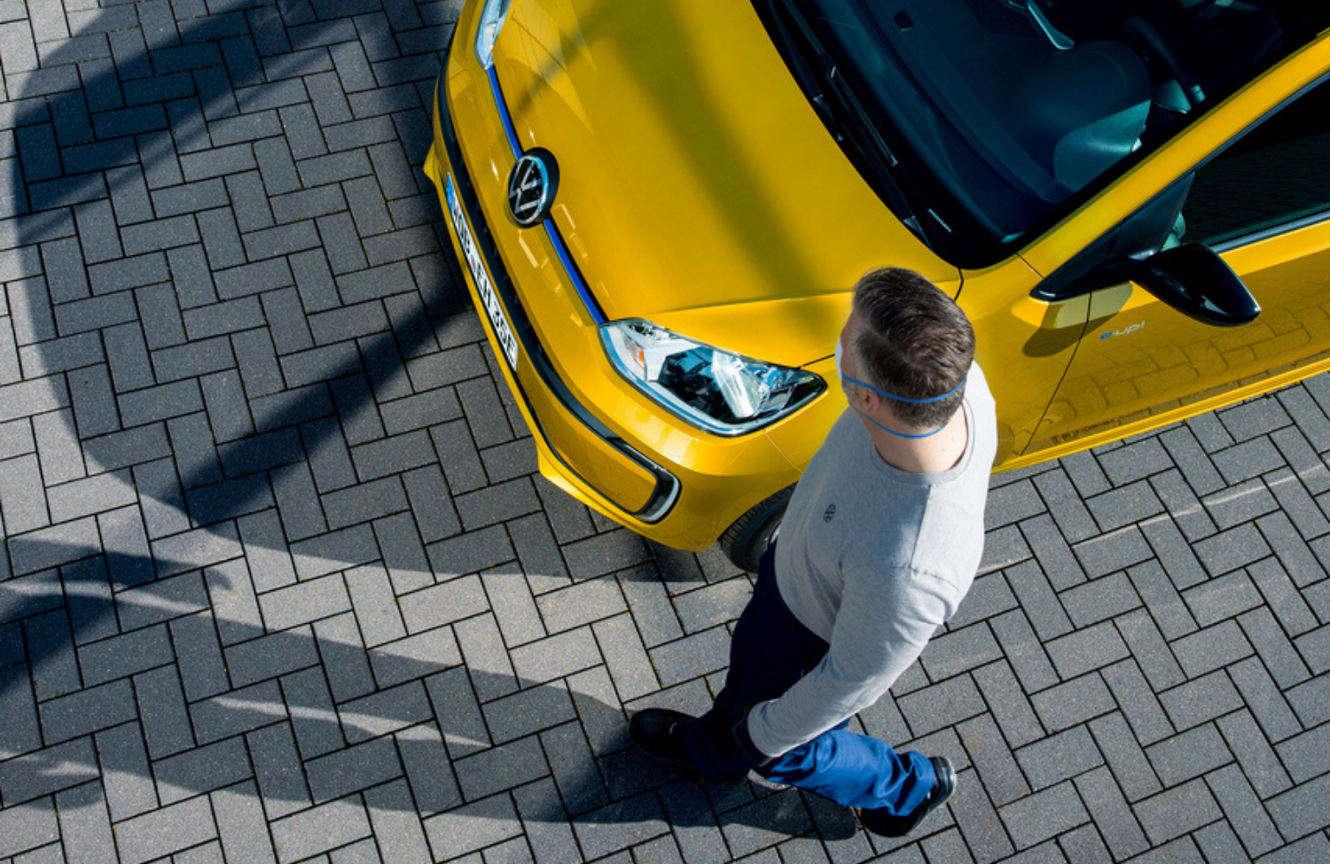 Volkswagen Vehicle Birds Eye View