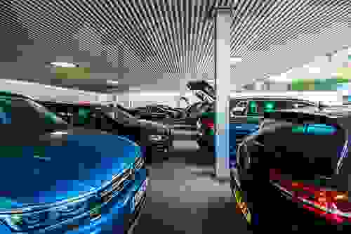 vehicles at dealership