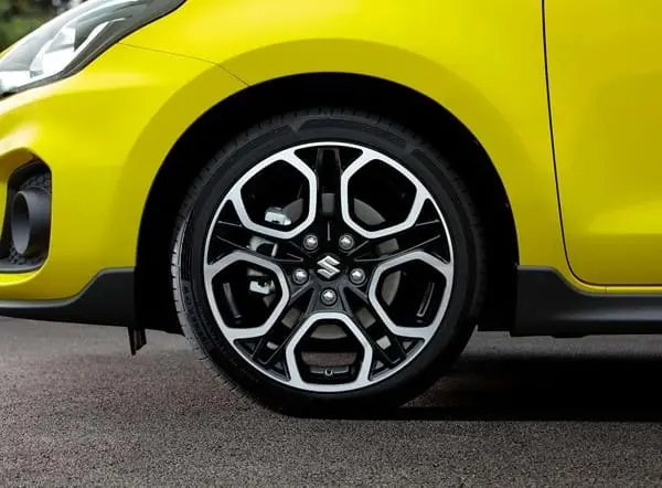 Rvs voetsteun plaat Suzuki swift 2010-2017