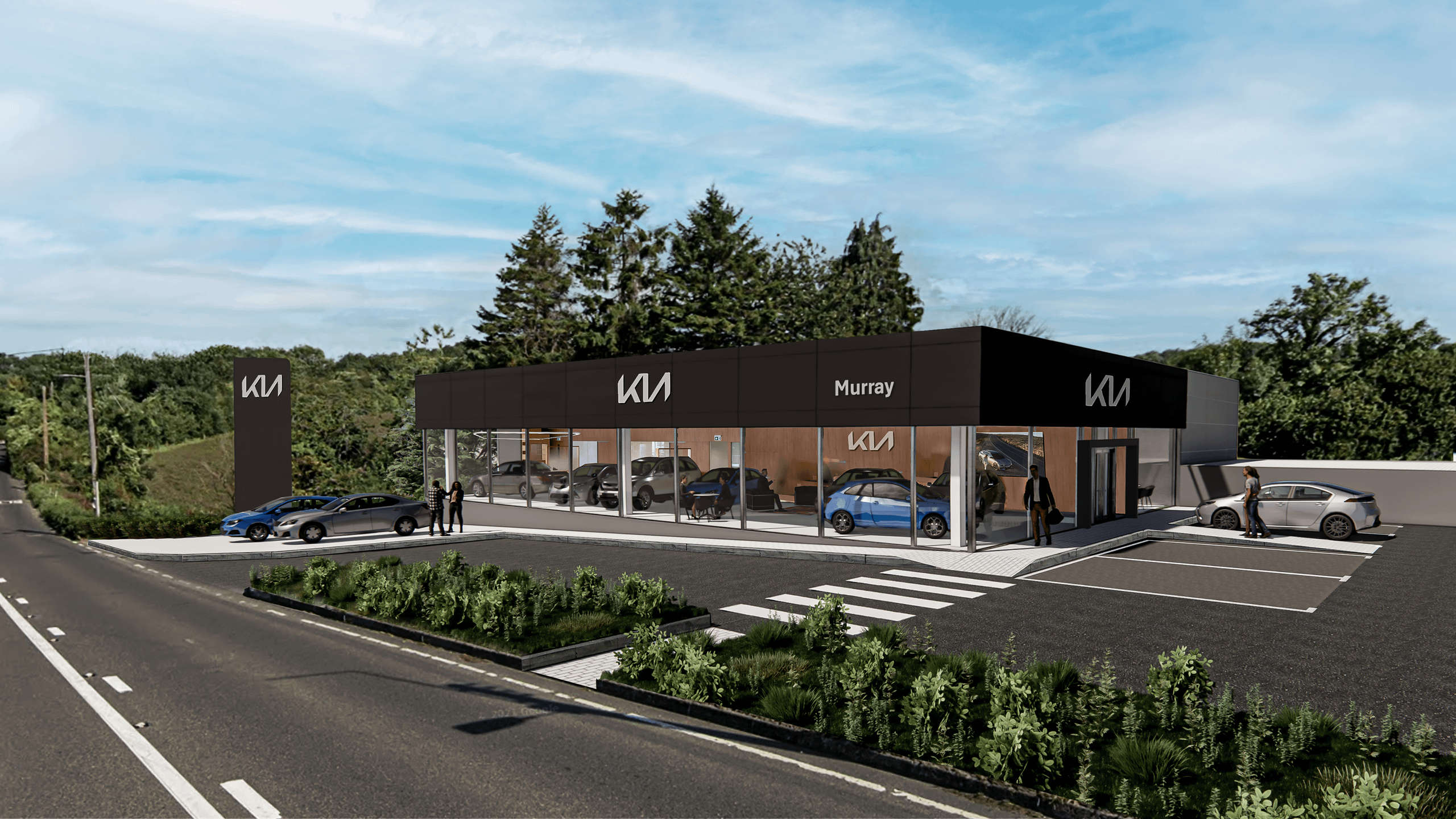 New Murray Kia Showroom in Plymouth