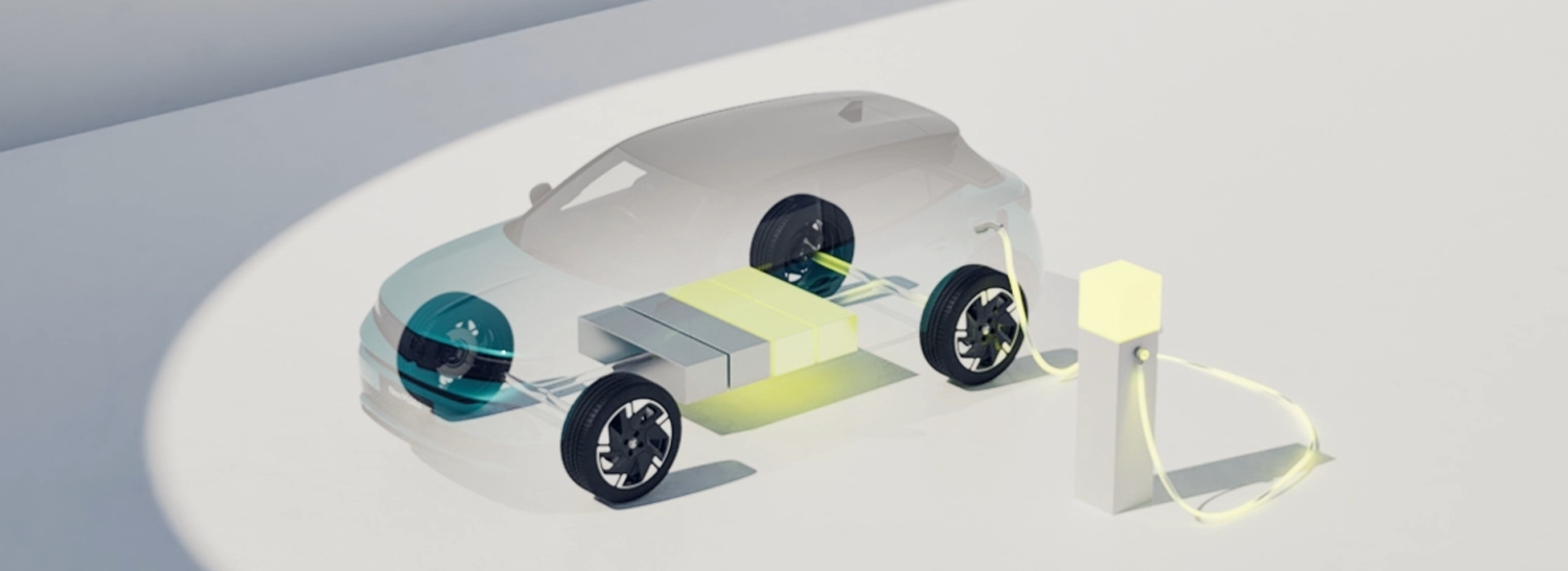electric car diagram