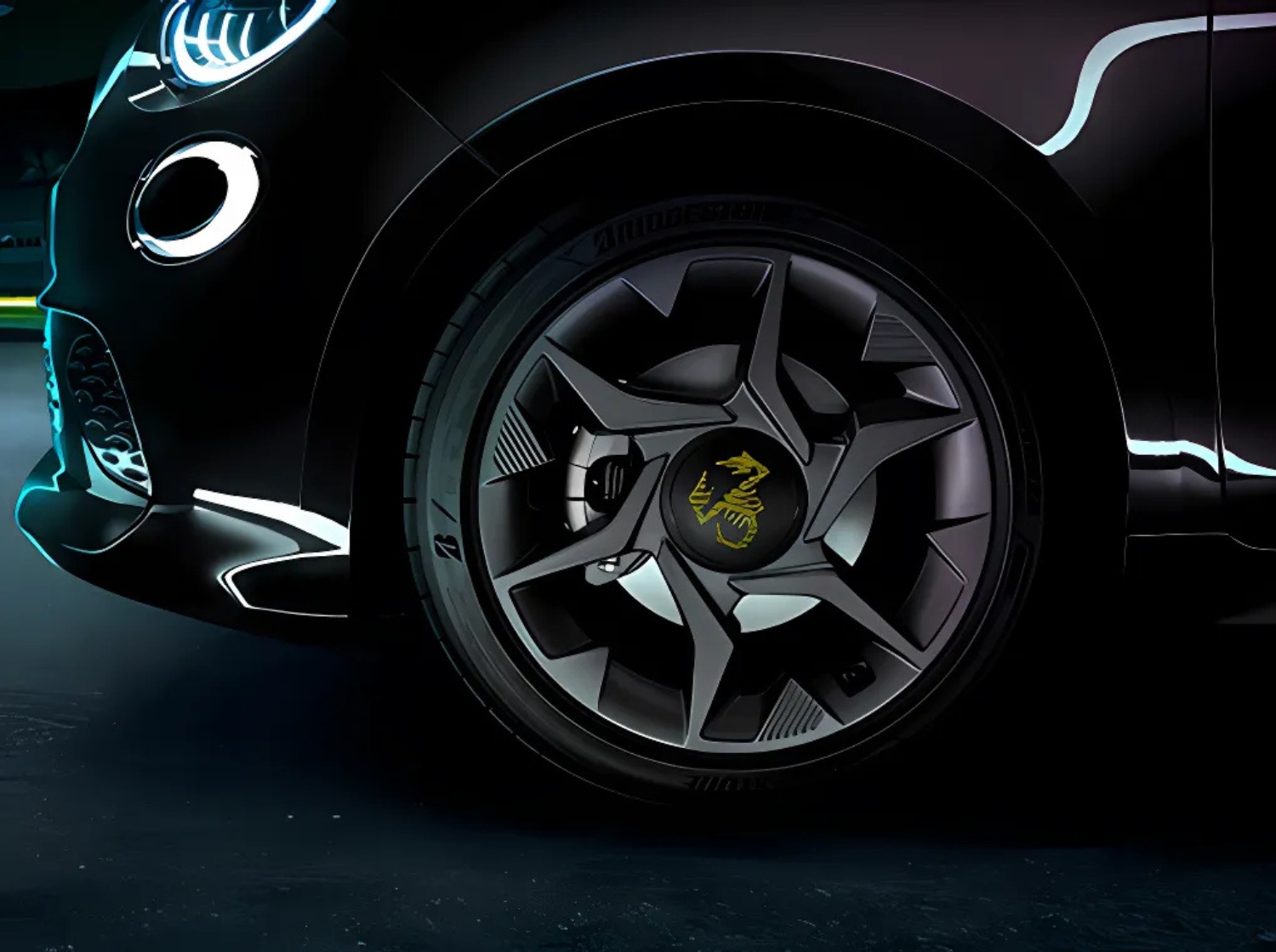 Abarth 500e wheels
