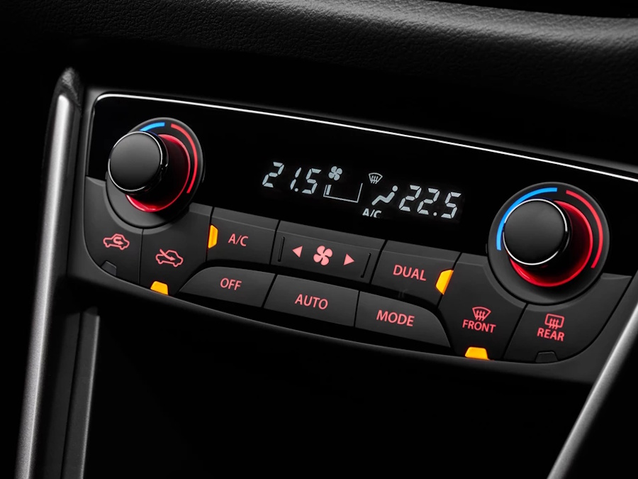 climate control of Suzuki S-Cross