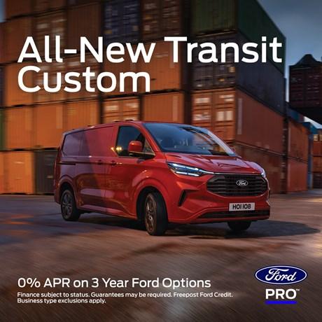 All-New Transit Custom on Ford Options