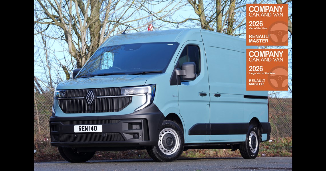 RENAULT MASTER E-TECH LEADS A HAT-TRICK OF AWARDS AT THE COMPANY CAR & VAN AWARDS 2026 