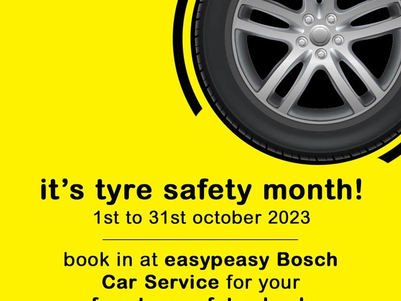 it's tyre safety month - october 2023