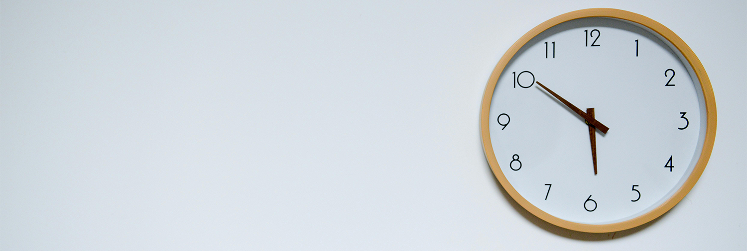 clock on the wall