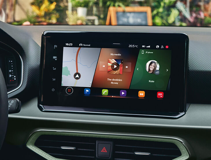 Arona infotainment screen