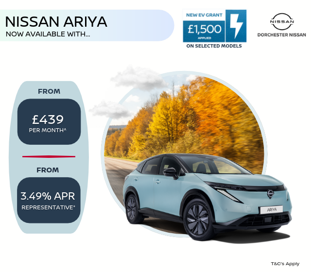 Nissan ARIYA PCP Offers 