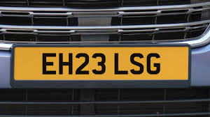 plate number