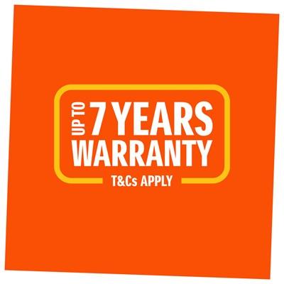 7 Year Warranty 