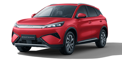 BYD ATTO 3 EVO in Red