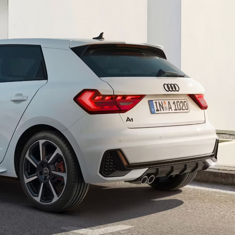 Audi A1 Sportback Rear View