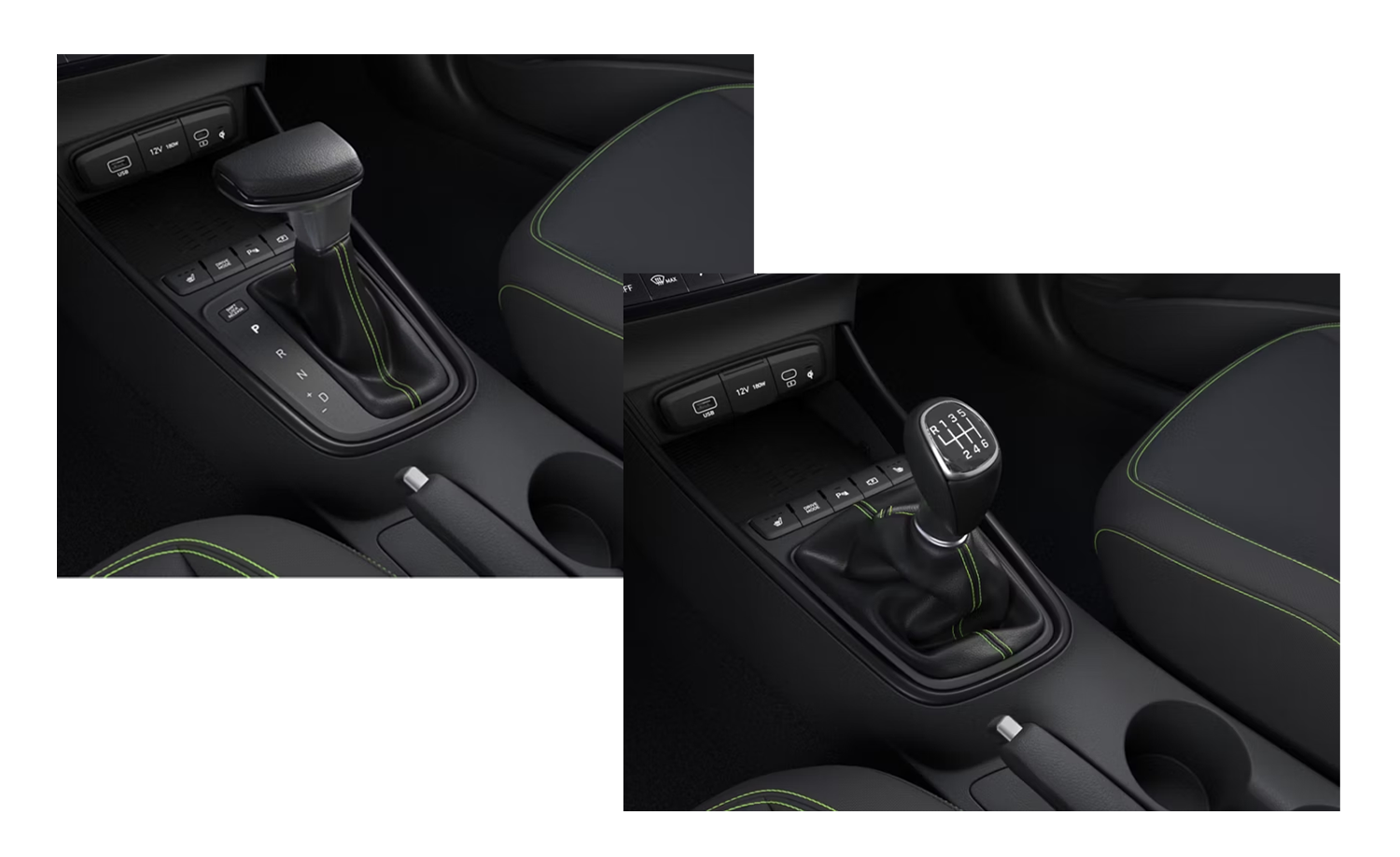 transmission options, manual and automatic gear shifter