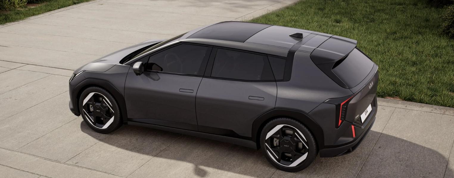Kia EV4 Full Rear Side Exterior View