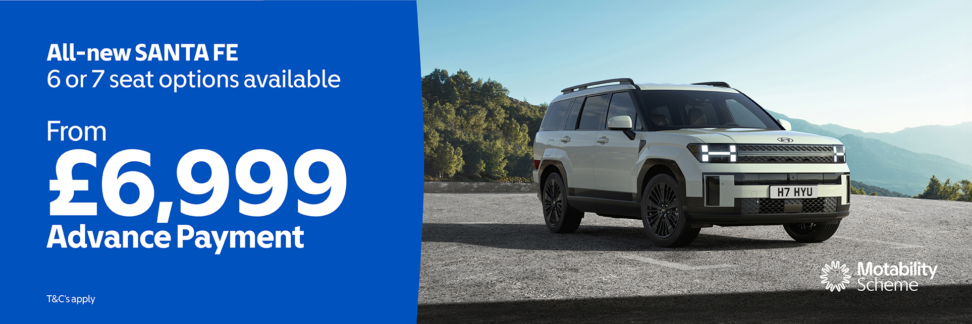 All-new SANTA FE Motability | Spirit Hyundai | Corby & Northampton