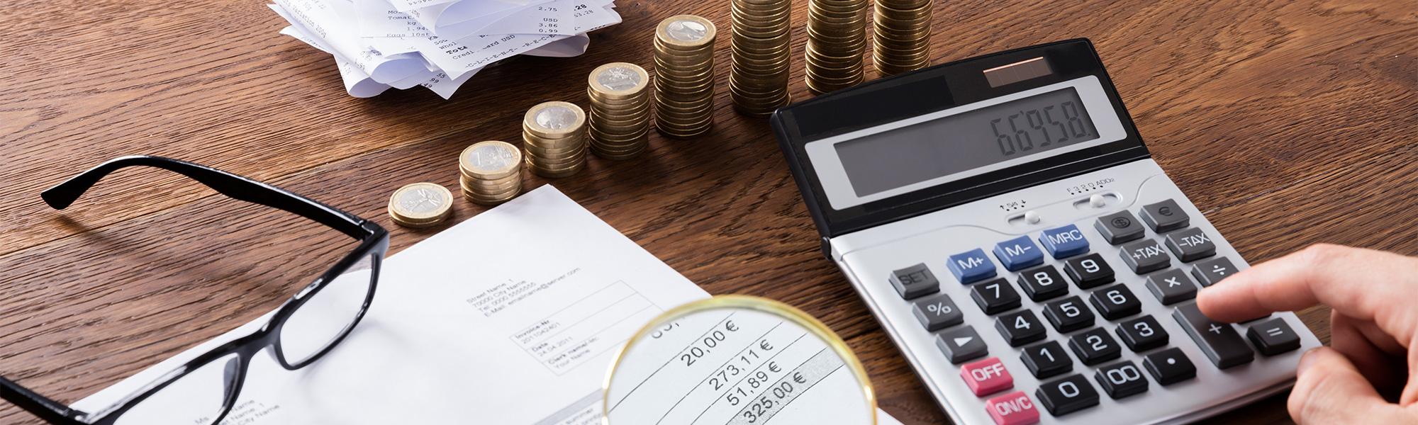 Counting Money Via a Calculator