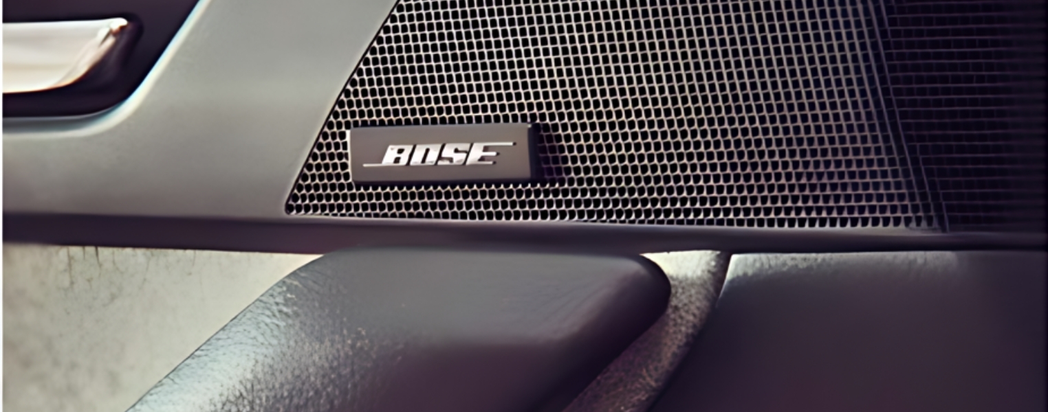 Close-up of Mazda CX 30 Speaker.