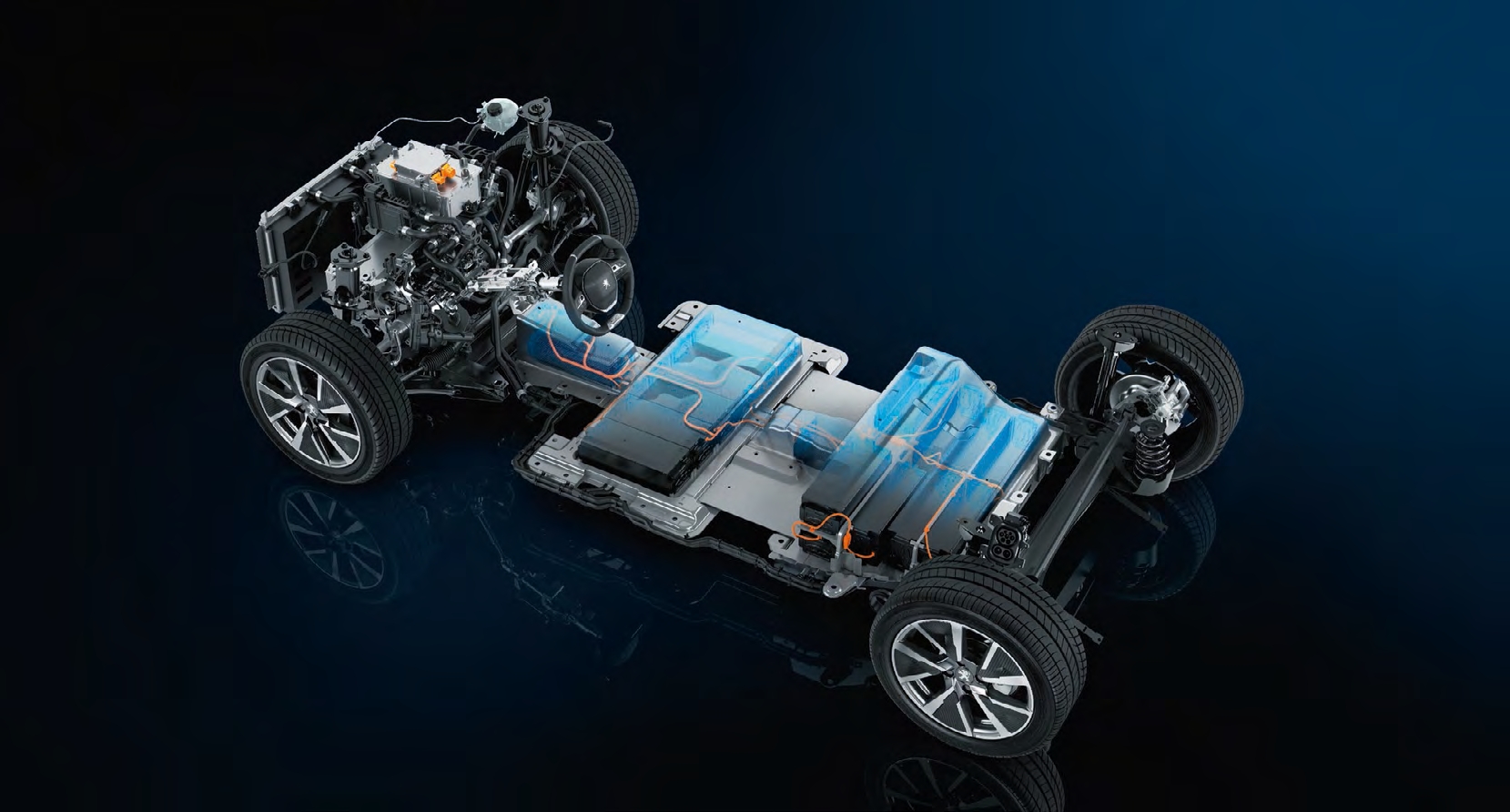 Peugeot 208 e-CMP platform
