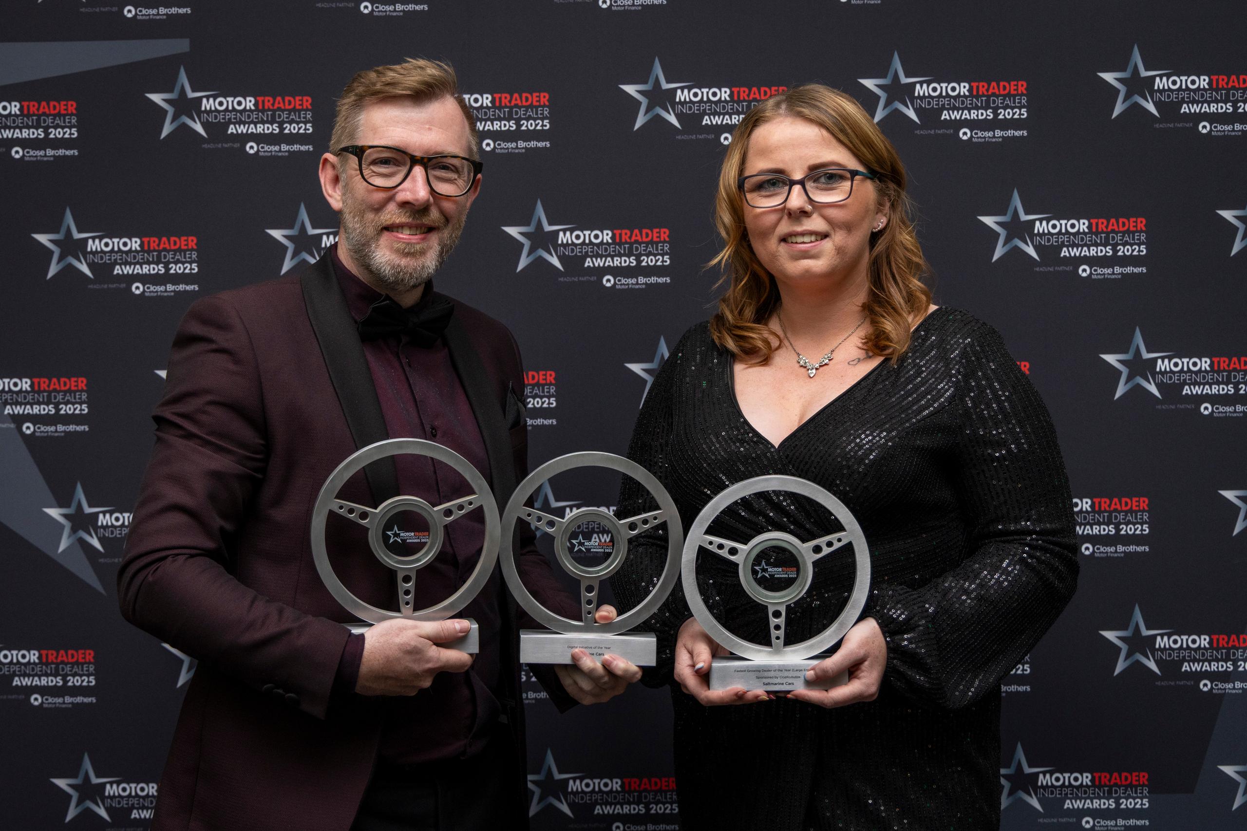 Saltmarine Celebrates Triple Win at 2025 Motor Trader Independent Dealer Awards