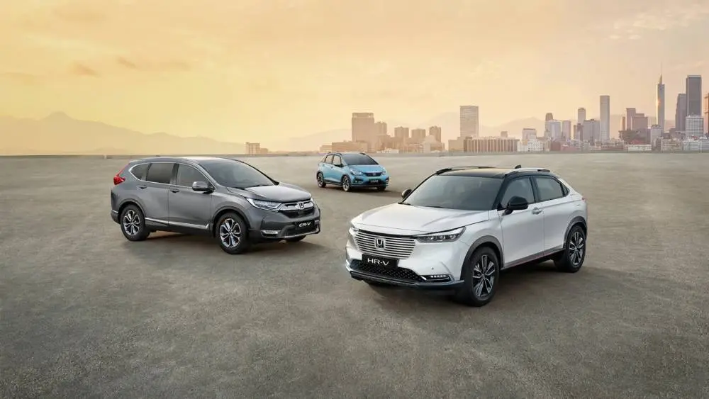 3 Honda hybrid e:HEV models
