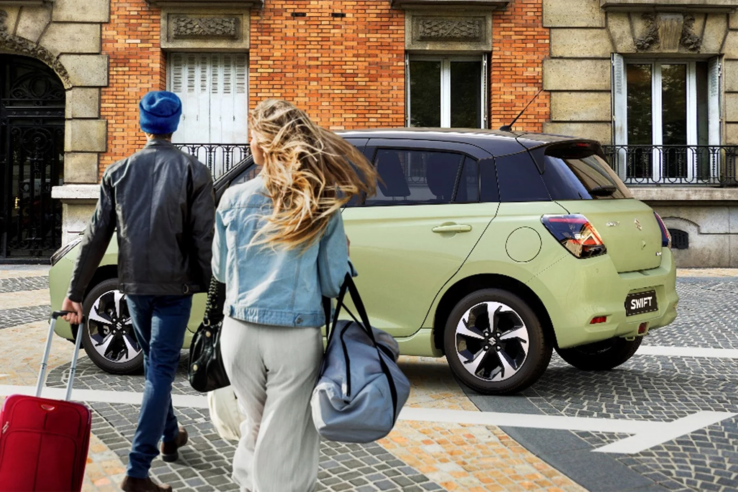 Suzuki Swift Rear Side View