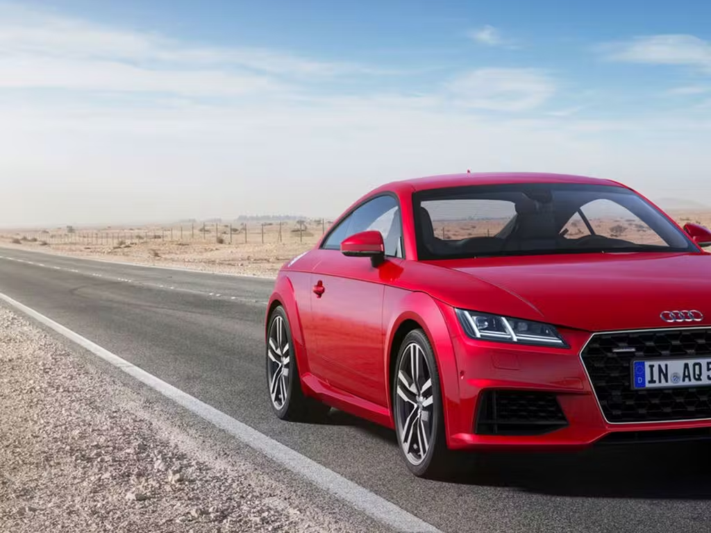 Red Audi TT