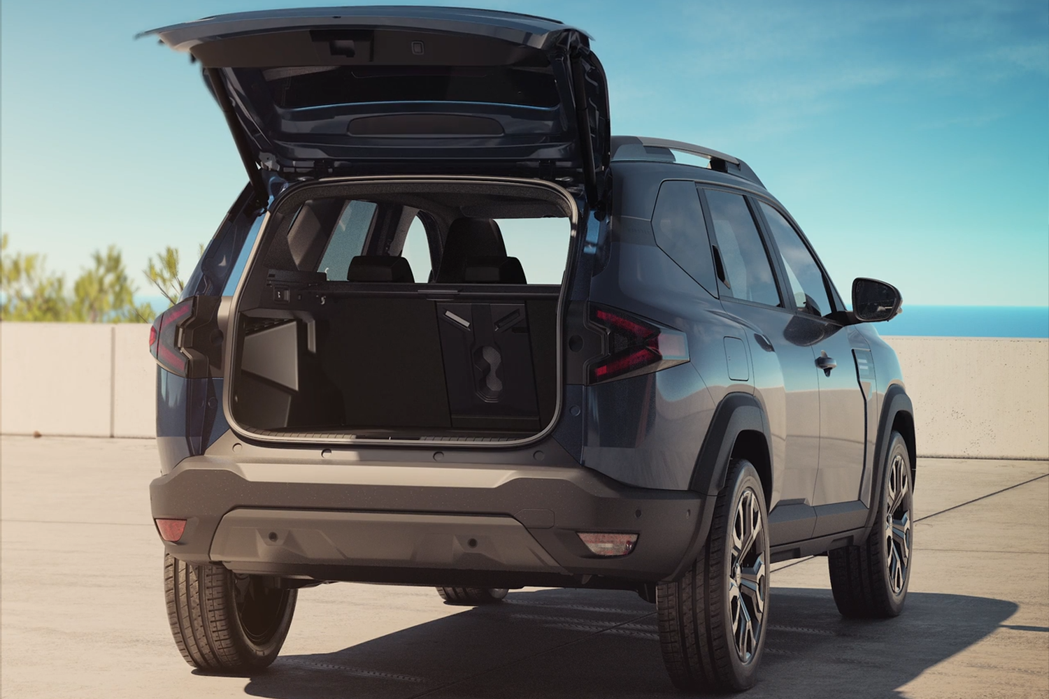 rear of the all-new dacia bigster