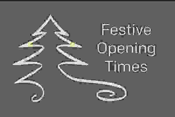 Festive Opening Times December 2023